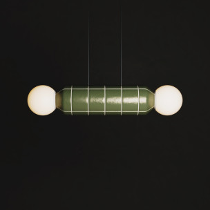 Підвісний світильник NAVAZI MONOCHROME medium horizontal lamp